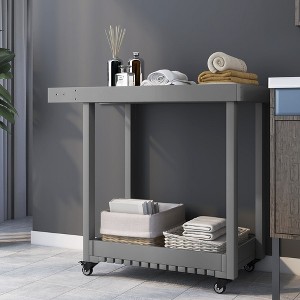 Heavy Duty All-Weather Utility Cart - Corrosion and Wear Resistant - Easy to Maneuver - 1 of 4