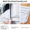 10 Pack Mesh Laundry Bags,Mesh Wash Bags, Easy Fit Bra, Sock,Lingerie,Sneaker,Baby Laundry - 3 of 4