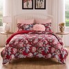 Greenland Home Fashions Millie 3-Piece Full/Queen Quilt Set, 90x90 Inch - 4 of 4