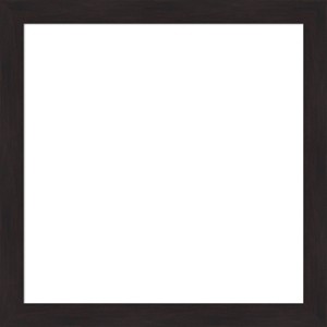 Amanti Art Furniture Espresso Narrow Framed Magnetic Dry Erase Board - 1 of 4