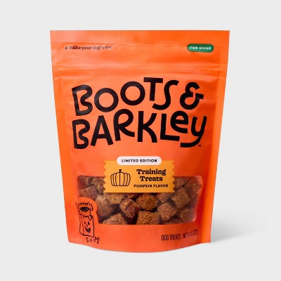 Chicken and Pumpkin Flavor Chewy Training Dog Treats - Boots & Barkley™ 8oz