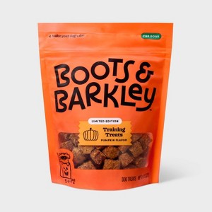 Chicken and Pumpkin Flavor Chewy Training Dog Treats - Boots & Barkley™ 8oz - 1 of 3