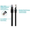 Monoprice Cat6 Ethernet Patch Cable - 75 Feet - Black | Snagless RJ45, Stranded, 550MHz, UTP, Pure Bare Copper Wire, 24AWG, Outdoor Rated - 3 of 4