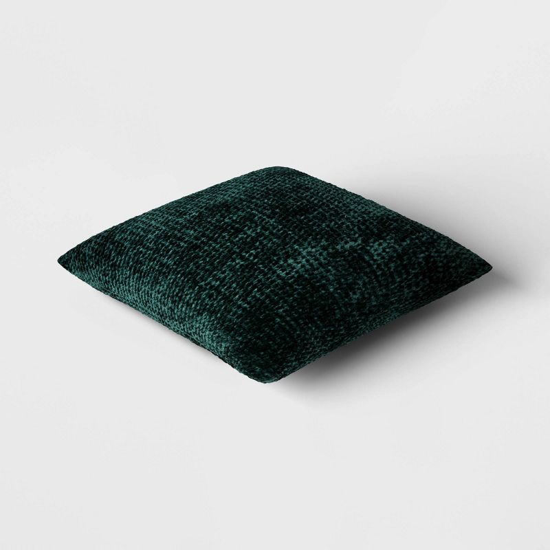 Oversized Shine Chenille Square Throw Pillow - Threshold™, 4 of 6