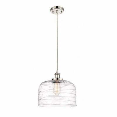 Bell - 1 Light Cord Hung Mini Pendant In Industrial Style-11.38 Inches Tall and 12 Inches Wide