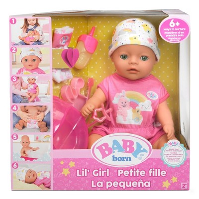 Baby born hot sale doll target