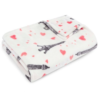 Paris fleece online blanket