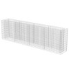 vidaXL Gabion Raised Bed Silver Galvanized steel 177.2 x 35.4 x 19.7 in - 3 of 4