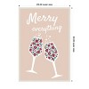 Amanti Art 23"x33" Merry Everything by Emelie Maria Canvas Wall Art Print - 4 of 4