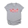Simply Sage Market Women's Love Gnomes Short Sleeve Graphic Tee - 2 of 4