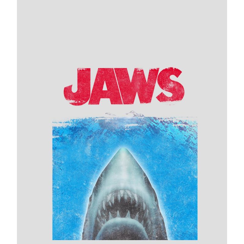 Women's Jaws Shark Movie Poster Racerback Tank Top, 2 of 5