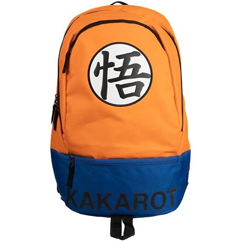 Dragonball Z Shoulder Bag SCHOOL BACKPACK Goku Orange Canvas GIFT