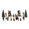 Kurt Adler 5-Inch Battery Operated Lit Christmas Village 17 Piece Set - 2 of 4