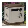 Suncast Swivel Hose Reel Storage Hideaway w/Smart Trak Hose Guide & Bin (3 Pack) - 4 of 4