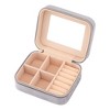 REGALWOVEN Women's Portable Compact Waterproof Jewelry Box For Travel - 3 of 4