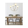 Elegant Lighting Nyomi 30-Inch Black Chandelier with Artistic Minimalism - 2 of 4