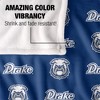 Drake University Logo Pattern Silky 50x60 Blanket, 1 Sided - 4 of 4