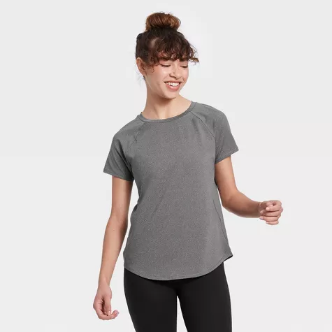 Women's Essential Crewneck Short Sleeve T-Shirt - All in Motion™, image 1 of 12 slides