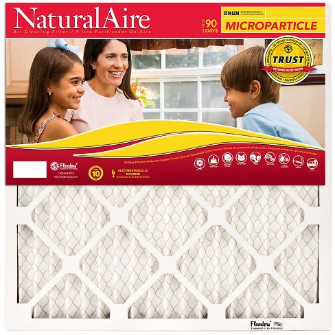 NaturalAire 20 in. W X 30 in. H X 1 in. D Synthetic 10 MERV Pleated Microparticle Air Filter (Pack of 6) - image 1 of 1