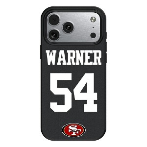 NFL San Francisco 49ers Players Game Tactic MagSafe Compatible Cell Phone Case for Apple iPhone 17 Series - 1 of 4
