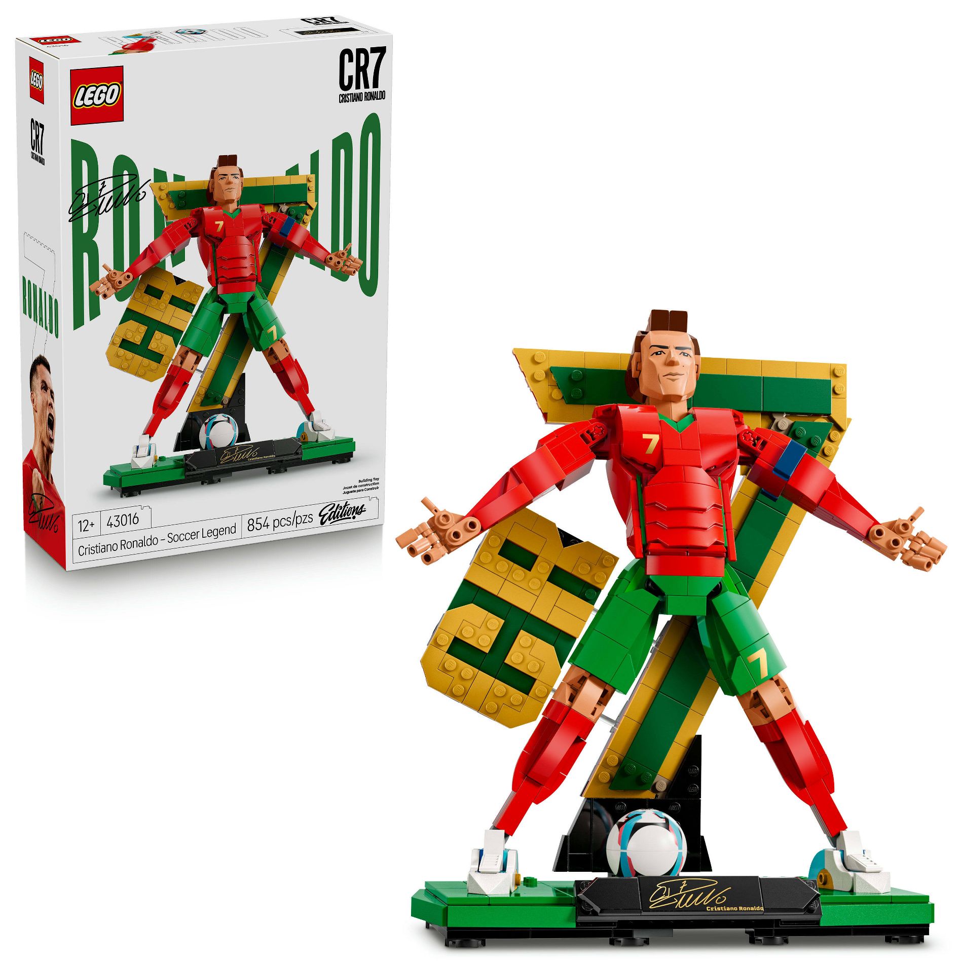 LEGO Editions Cristiano Ronaldo – Soccer Legend 43016