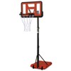 BestParts Basketball Hoop, Adjustable Basketball Goal, Portable Junior Sports System for Driveway & Backyard, 28 Inch Backboard - 2 of 4