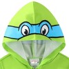 Nickelodeon Teenage Mutant Ninja Turtles Tmnt Leonardo Boys Full Zip Up Hoodie For Toddler And Big Kids - Size 10 - 3 of 4