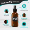 Nevlers Pack of 24 | 4 oz. Leakproof Amber Glass Spray Bottles - 2 of 4