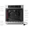 GASLAND 24" 2.12 Cu.ft Stainless Steel Convection Gas Single Wall Oven with Rotisserie, Pro GS606MS - 2 of 4