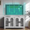 Lirago TV Stand for TV up to 65" Media Console-White - 4 of 4