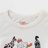 Toddler Girls' Adaptive Short Sleeve Graphic T-Shirt - Cat & Jack™  Cream 4T - 3 of 3