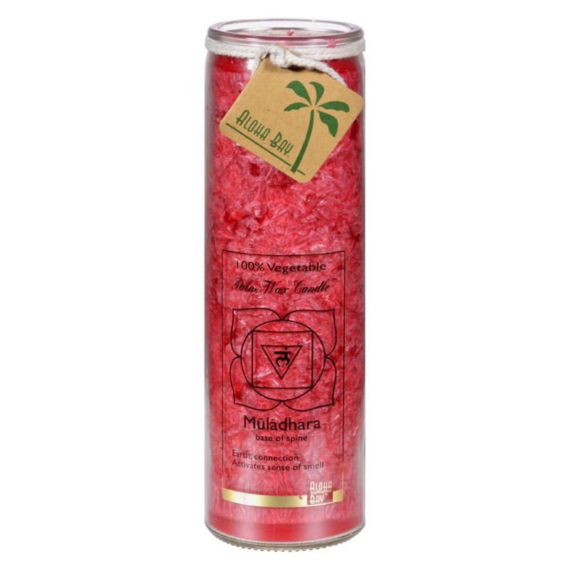 Aloha Bay Red Money Unscented Chakra Jar Candle - 17 oz, 1 of 2