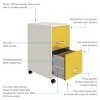 Space Solutions 18" Deep 2-Drawer Letter Width Vertical File Cabinet - 3 of 4