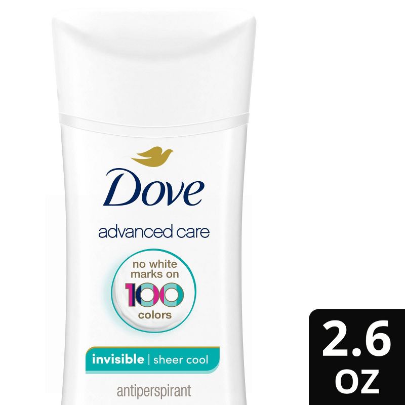 Dove Beauty Advanced Care Sheer Cool 48-Hour Women&#39;s Antiperspirant &#38; Deodorant - 2.6oz, 1 of 8