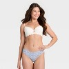 Women's Lace V-Waist Bikini Underwear - Auden™ - 3 of 4