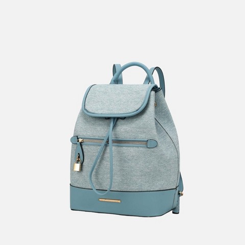 MKF Collection Porsha Women’s Backpack by Mia K - Denim