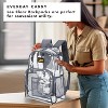 Lee Deluxe Clear Backpack, Water-Resistant Clear Bags for Stadium  School Concert, 11 x 5 x 16 Inches - 3 of 4