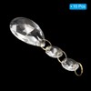 Unique Bargains Hanging Ornament DIY Craft Teardrop Crystal Chandelier Pendant Beads 3.35" x 1.5" 10 Pcs - 3 of 4