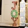 Joyfy Christmas Lights Outdoor, 3 FT 2D Stacked Cotton Yard Light with Metal Stakes for Garden Indoor Outdoor Christmas Eve Night Decoration - 4 of 4