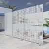 PexFix Outdoor Metal Privacy Screen Garden FenceWall Applique - 4 of 4