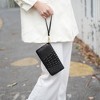 MKF Collection Eve Genuine Leather Crocodile-embossed Women’s Wristlet Wallet by Mia K - 3 of 4