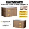 Akoasm 30 Inch Wall Bathroom Storage Vanity Cabinet Rack With Soft Close Doors(WITH SINK)-Oak - 4 of 4
