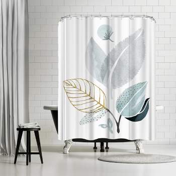 Americanflat 71" x 74" Shower Curtain by Modern Tropical - Available in variety of Styles