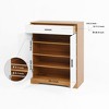 NicBex 4-Tier Shoe Cabinet with Drawer,Freestanding Wooden Shoe Organizer with Adjustable Shelves,Shoe Rack for Entryway,Living Room,Hallway - 2 of 4