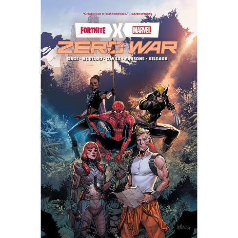 Fortnite X Marvel: Zero War - by Christos Gage & Donald Mustard (Hardcover)