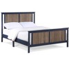 XIYUYEU Full Size Toddler Bed Wooden Baby Bed Frame with Reversible Panel and Headboard - 3 of 4