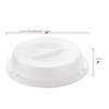 Smarty Had A Party 9" Clear Round Plate Disposable HIPS Dome Short Lids (125 Lids) - 3 of 4