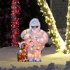 ProductWorks 32" Rudolph & Bumble Pre-Lit Christmas Yard Ornament Holiday Decor - 4 of 4
