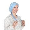 Anna-Kaci Women Satin Sleep Bonnet Adjustable Tie Back Hair Protection Cap for All Hair Types - 3 of 4