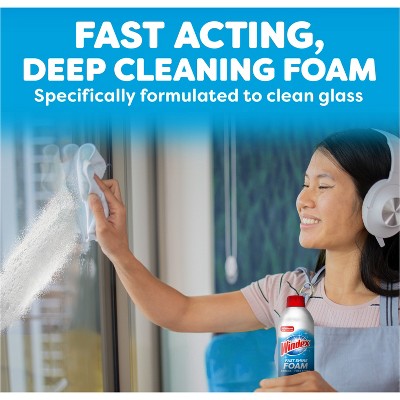 Windex Fast Shine Foam Glass Cleaner - Thumbnail 4